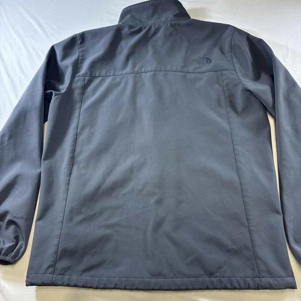 The North Face Mens Apex Bionic WindWall Softshell Jacket Gray XL